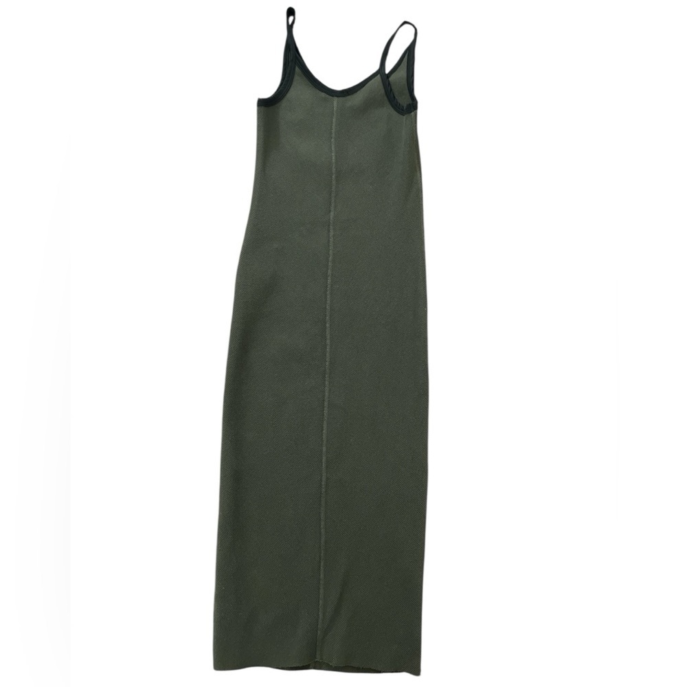 James Perse Chevron Rib Cami Dress - Picture 3 of 7